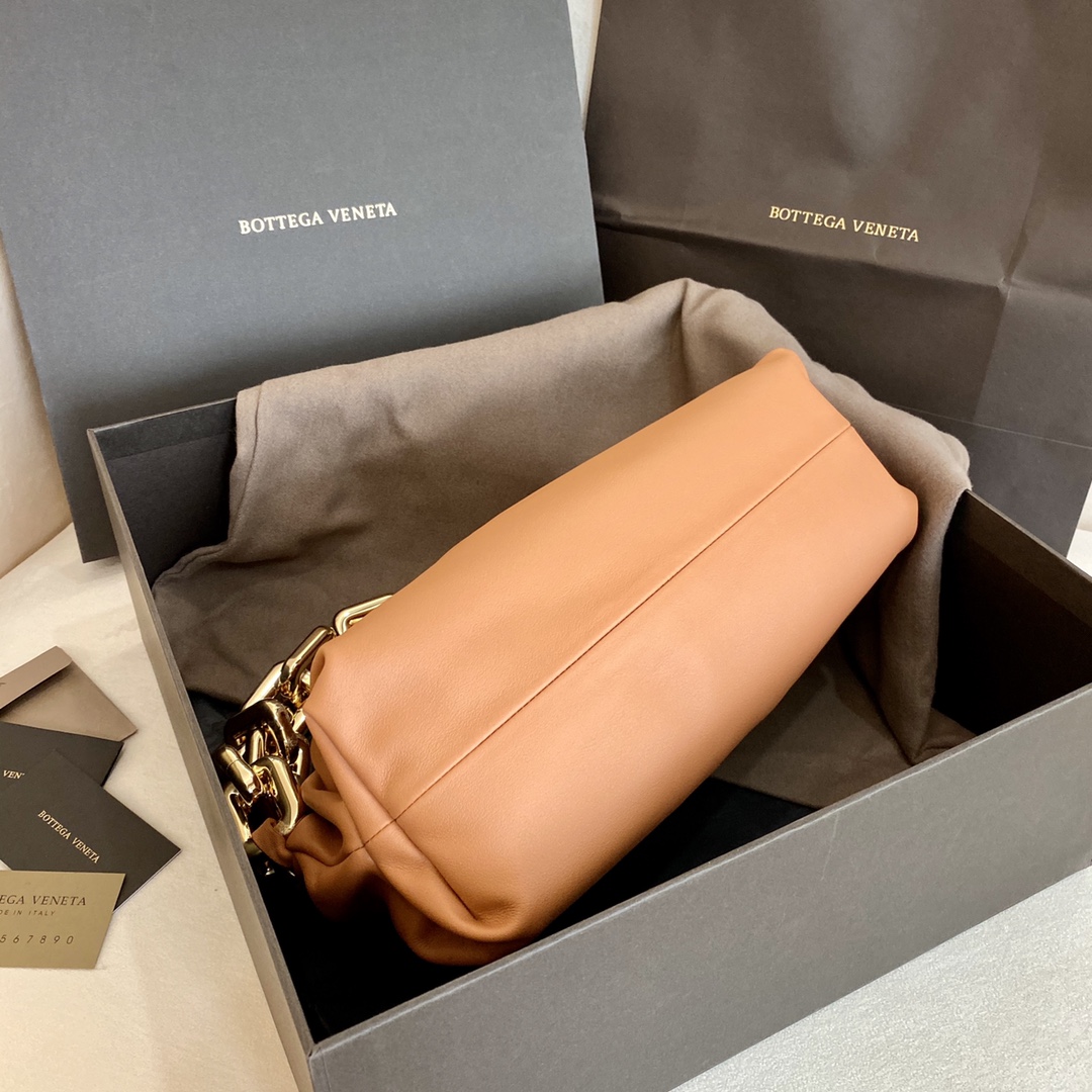 Bottega Veneta Chain Pouch Light Orange. For Women. Women's Bags 12.2in/31cm - Soul Replicas