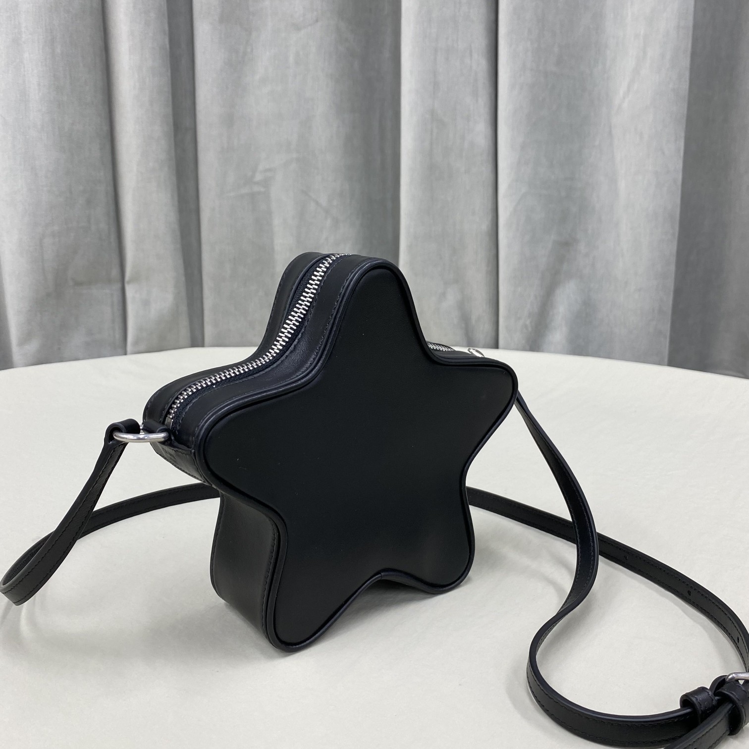 Celine Small Etoile With Celine Print Black For Women 7in/18cm 198763DW3.38SI - Soul Replicas