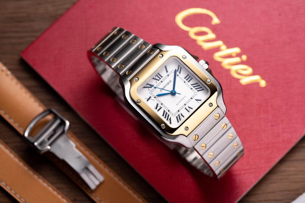 Cartier Replica Watch Santos Demi White Dial BV Factory 35.2mm - Soul Replicas