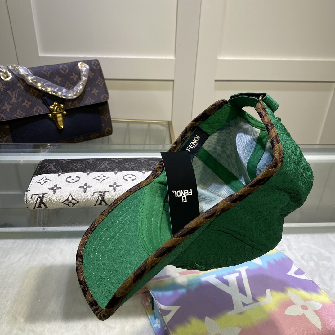 Fendi Baseball Cap Green Fendi Cap - Soul Replicas