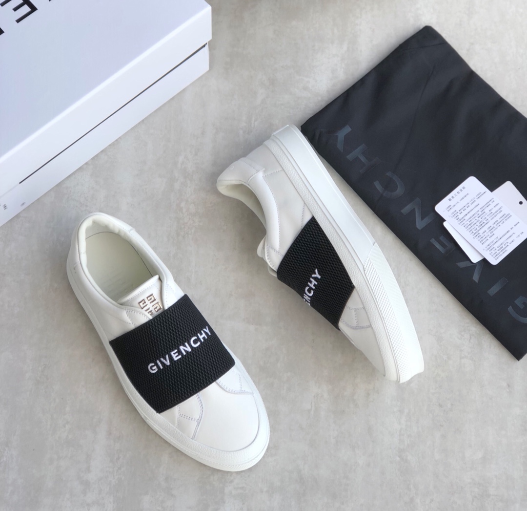 Givenchy Sneakers With Elastic Band White And Black For Men GVC BH005XH14X-116 - Soul Replicas