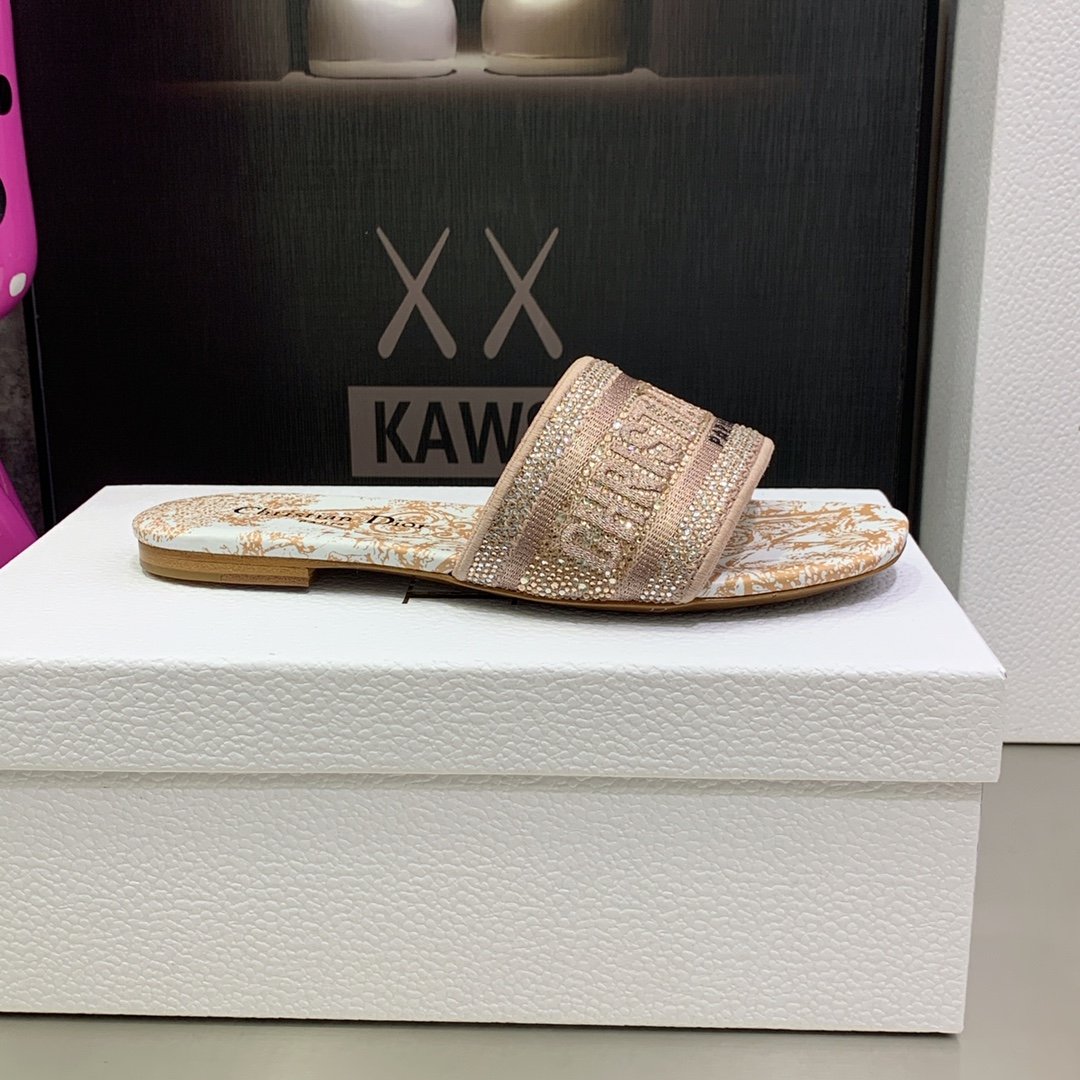 Christian Dior Women's Dway Slide Pink For Women CD - Soul Replicas