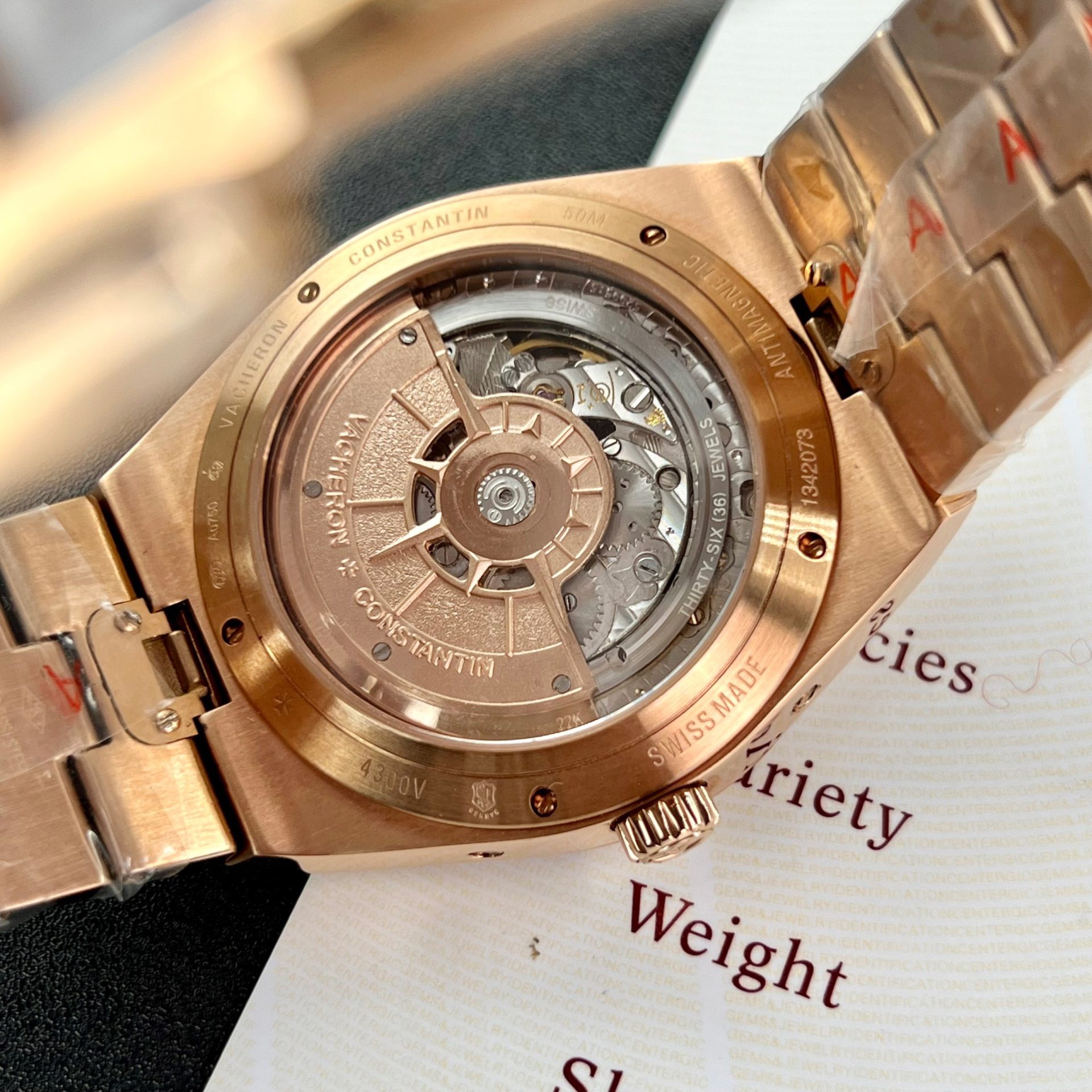 Vacheron Constantin Best Replica Watch Overseas 5500V Dial Blue 42.5mm - Soul Replicas