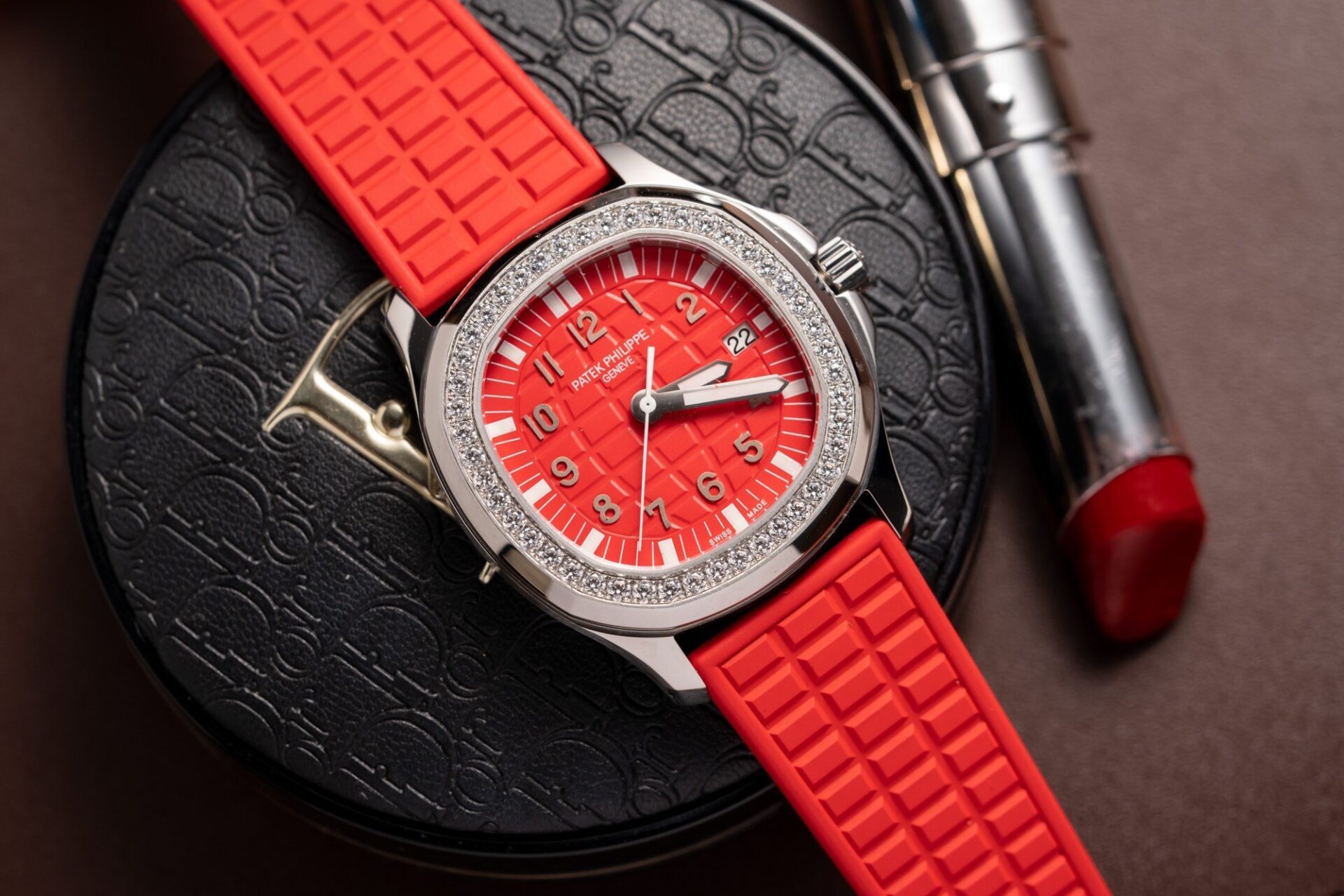 Patek Philippe Aquanaut 5067G Replica Watch Red PPF 35.6mm - Soul Replicas