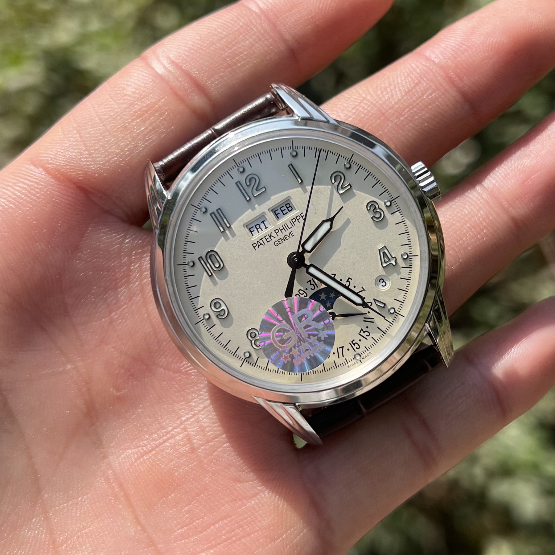 Patek Philippe Complications 5320G Replica Watch Leather Strap 40mm - Soul Replicas