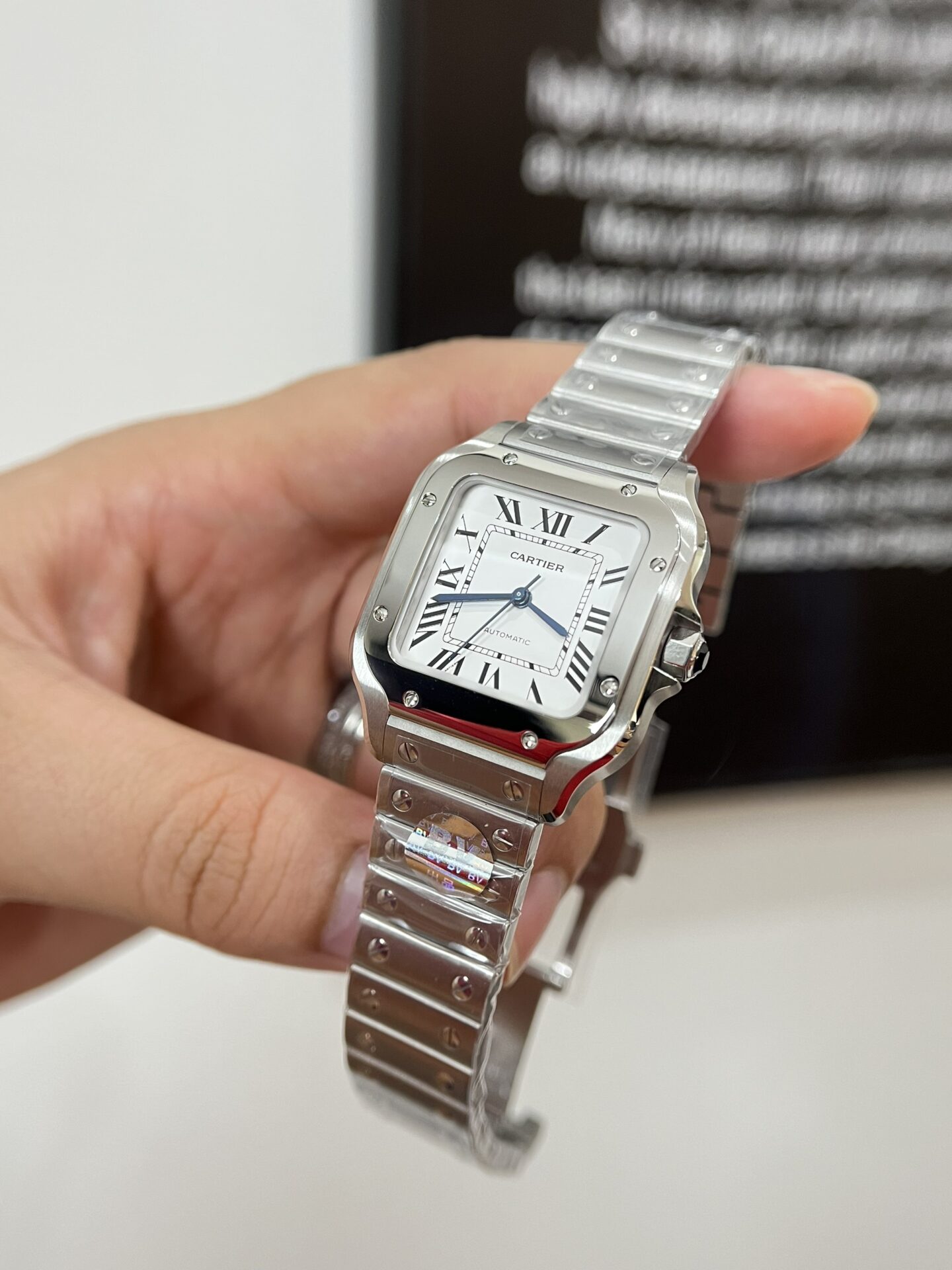 Cartier Santos WSSA0029 Replica 1:1 Watch BV Factory 35mm - Soul Replicas