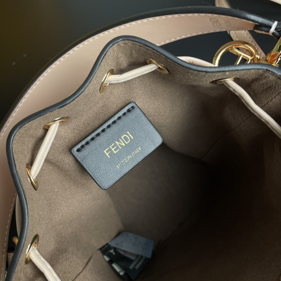 Fendi Mon Tresor Light Brown Mini Bag For Woman 18cm/7in - Soul Replicas