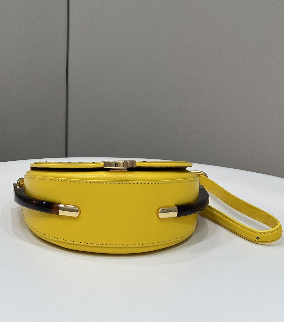 Fendi Moonlight Saddle Yellow Bag For Woman 19cm/7.5in - Soul Replicas