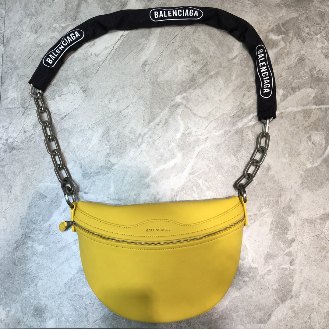 Balenciaga Souvenir XXS Belt Bag In Yellow. For Women. Women-s Bags 11.8in/30cm - Soul Replicas