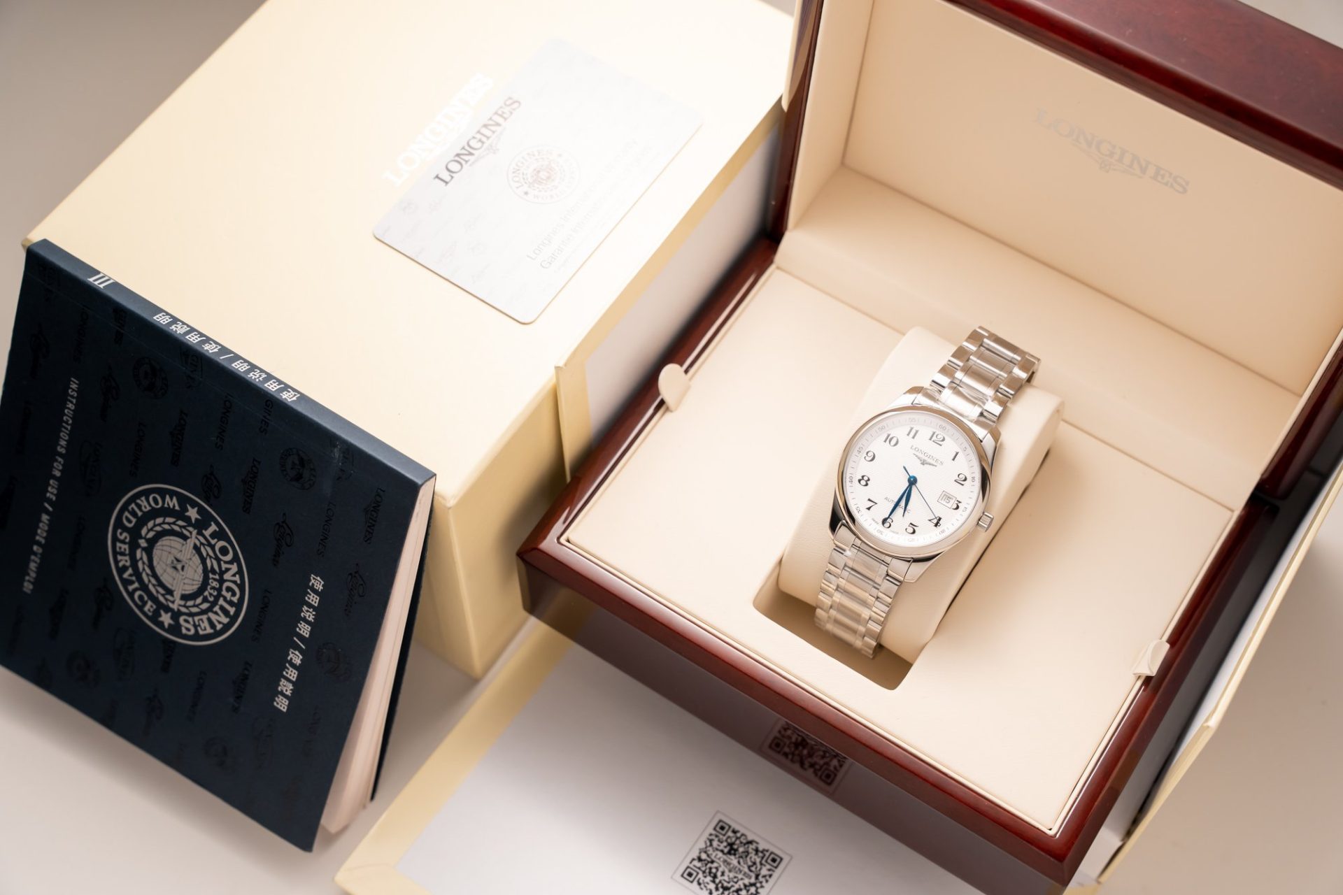Longines Replica Watch Master Collection L2.755.4.78.6 White Dial Metal Wire 38.5mm - Soul Replicas