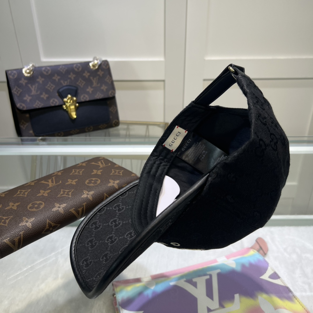 Gucci x Adidas Baseball Hat Black Gucci Hat - Soul Replicas