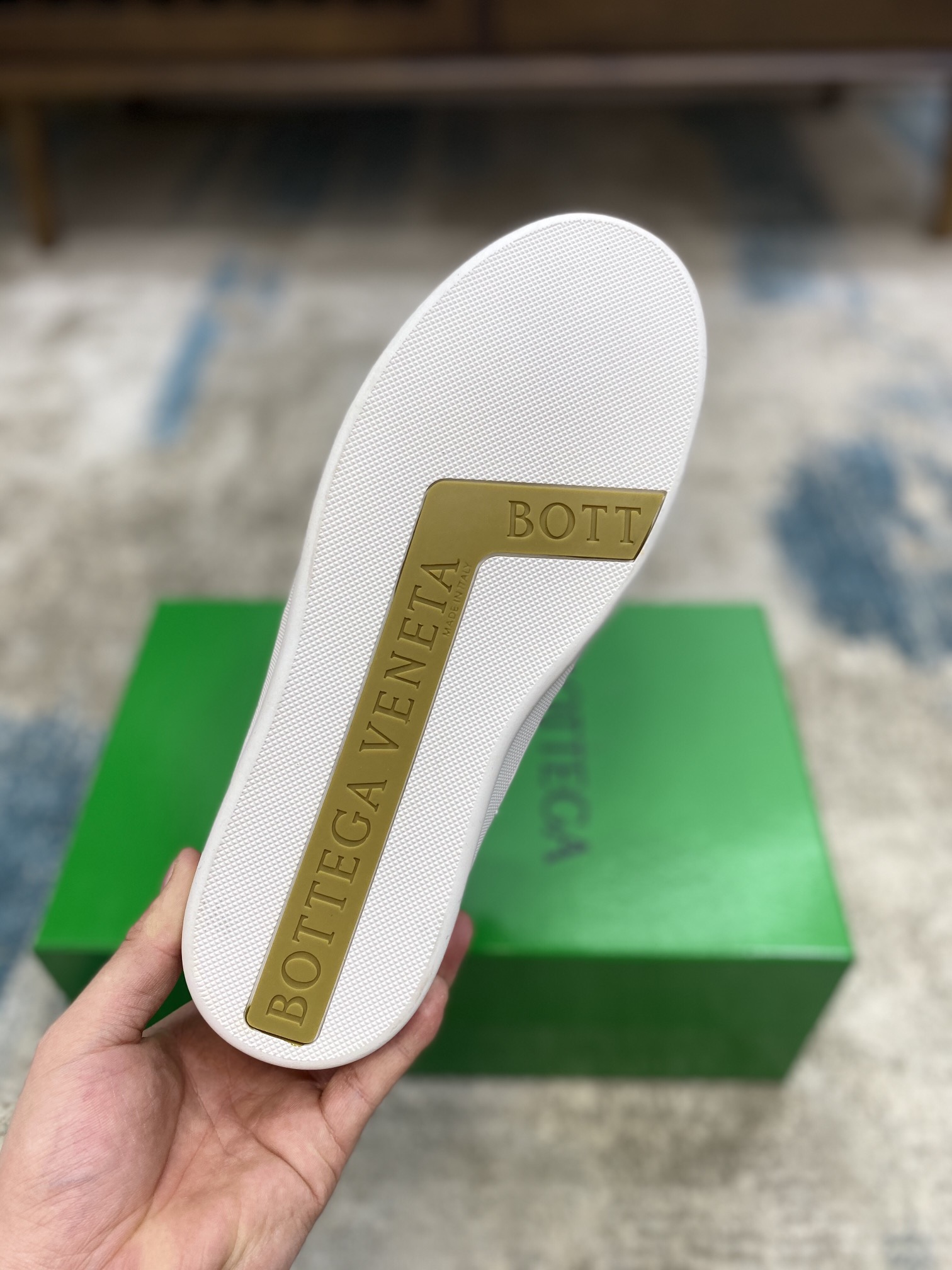 Bottega Veneta Men's With Fin Sneakers White Yellow For Men - Soul Replicas