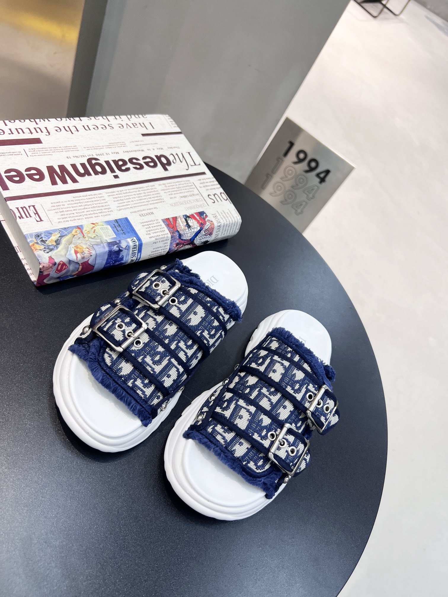 Christian Dior Women's D-Wander Slide Blue For Women CD - Soul Replicas