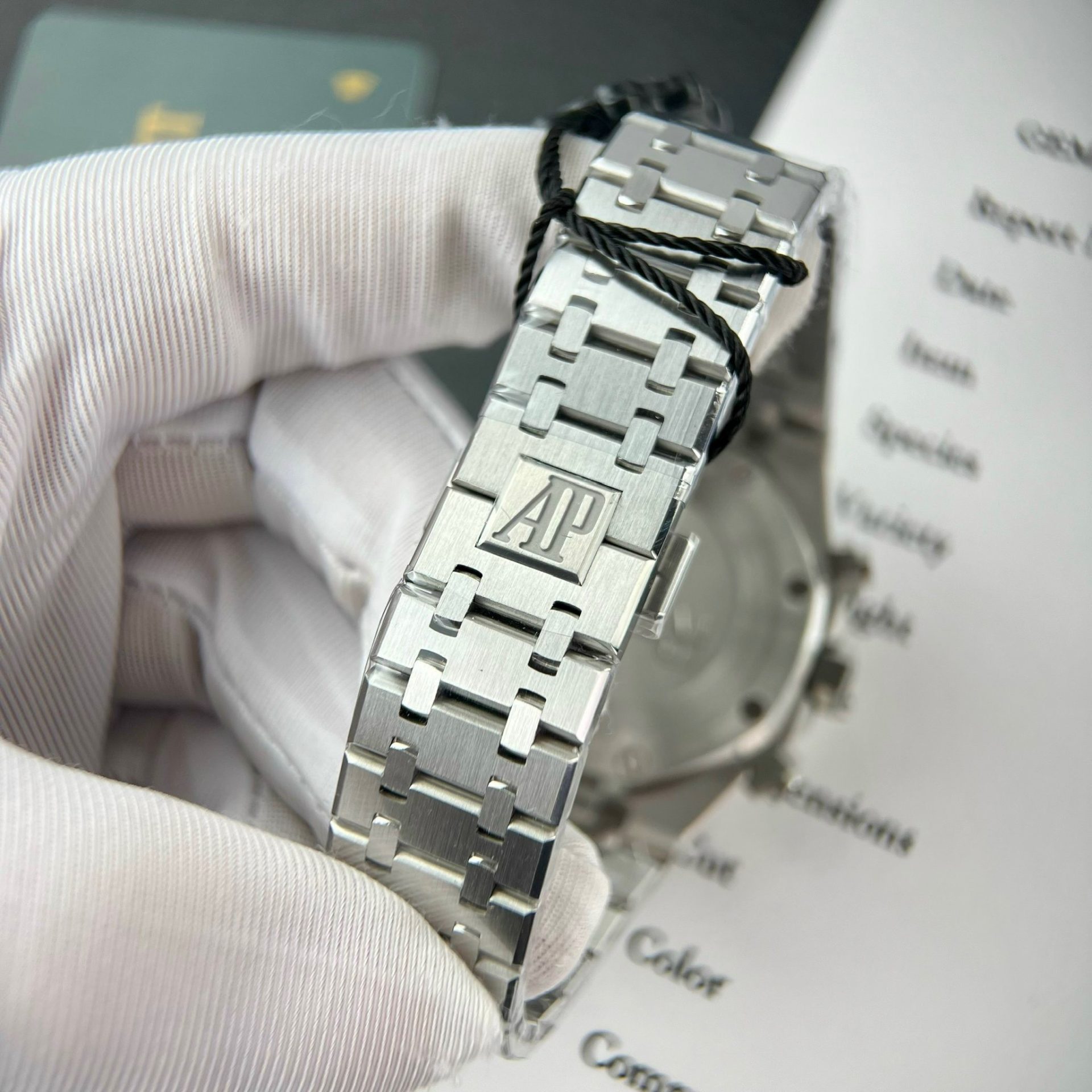 Audemars Piguet Royal Oak 26715ST Blue Dial Replica Watch ZF Factory 38mm - Soul Replicas