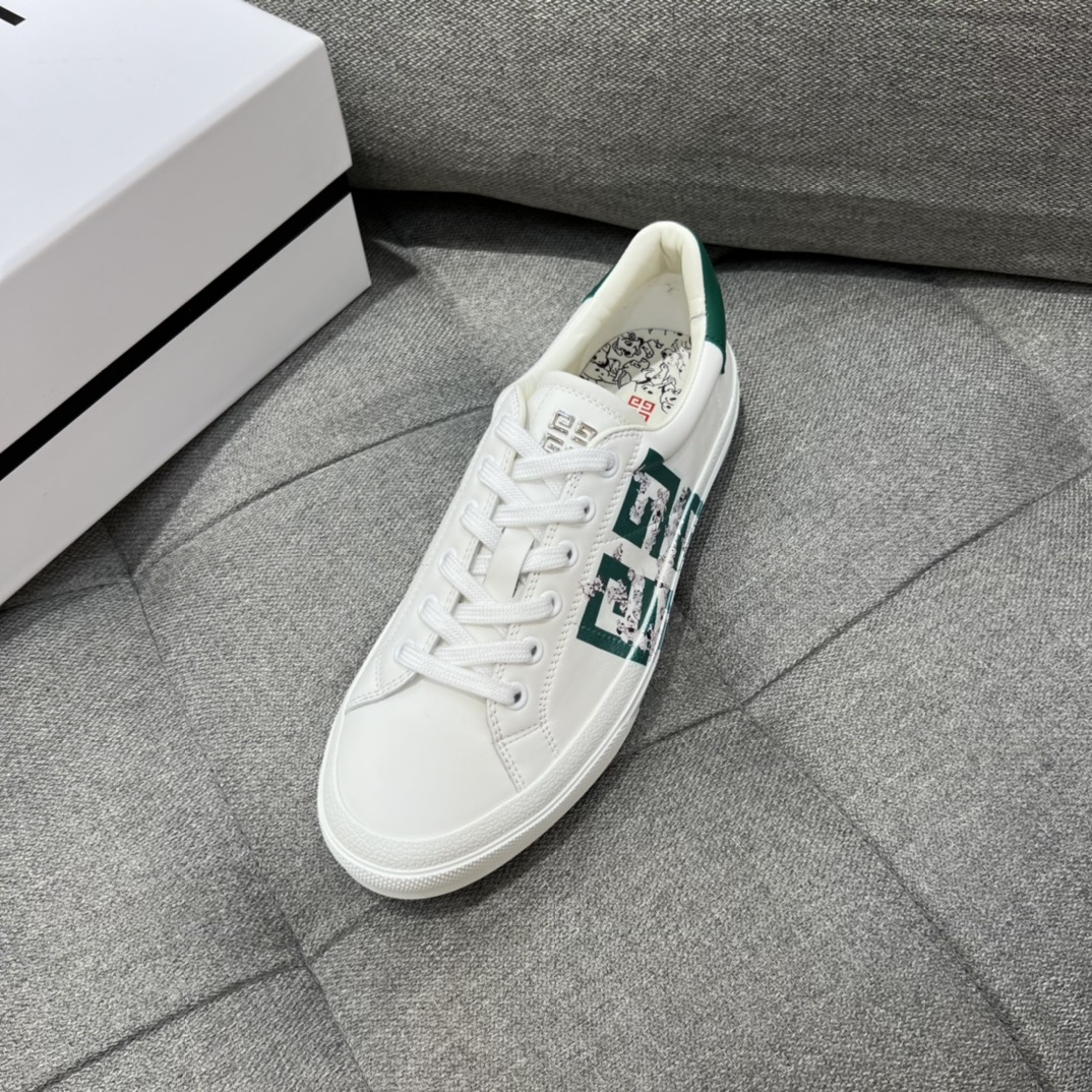 Givenchy City Sport 101 Dalmatians Sneakers Green For Men GVC - Soul Replicas