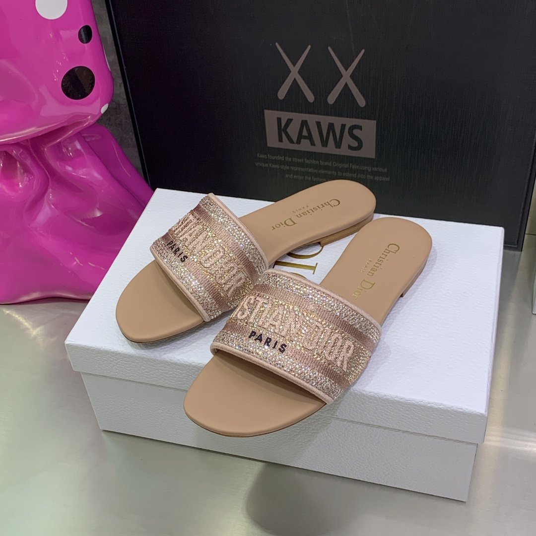 Christian Dior Women's Dway Slide Pink For Women CD - Soul Replicas