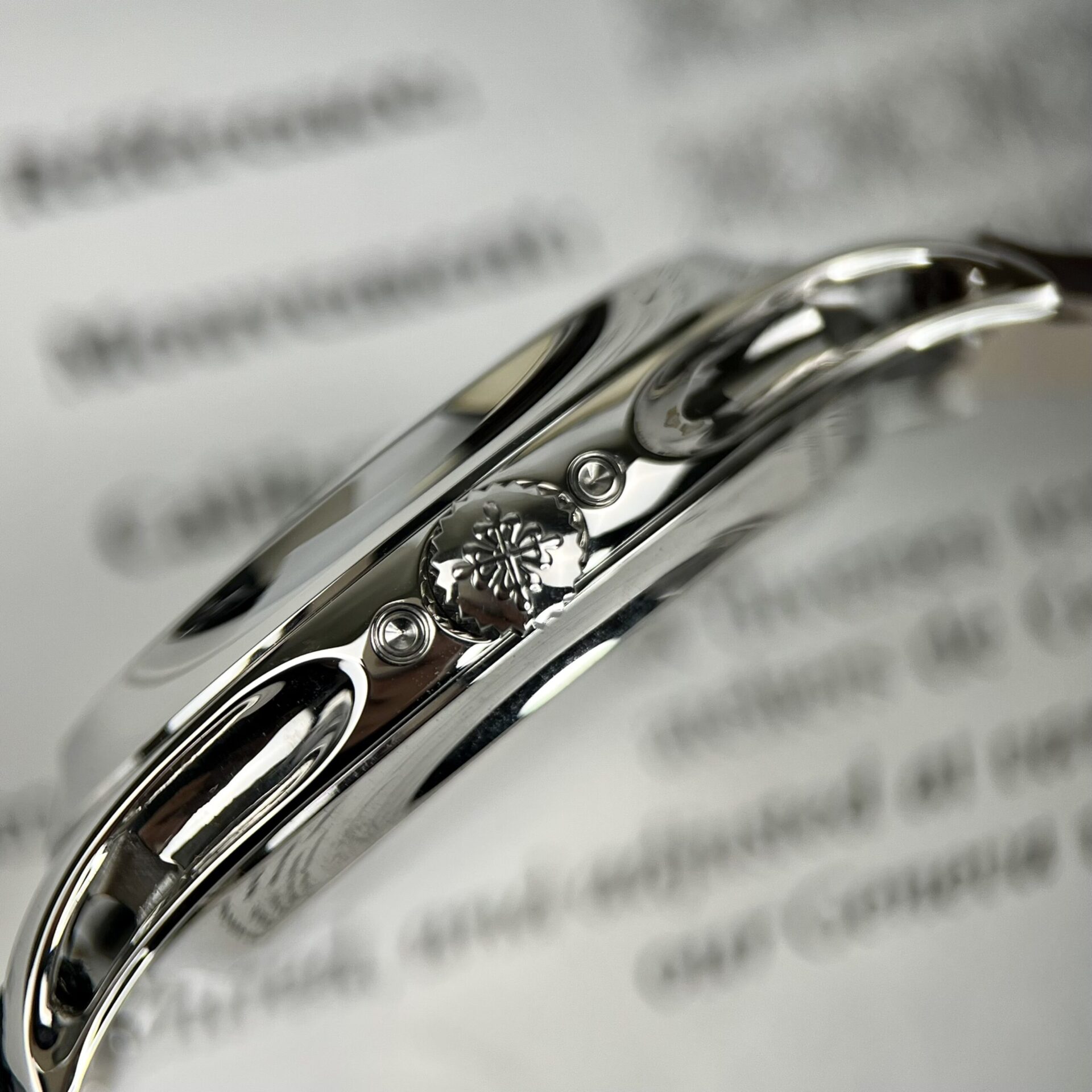 Patek Philippe Complications 5205G Replica Watch Leather Strap 40mm - Soul Replicas