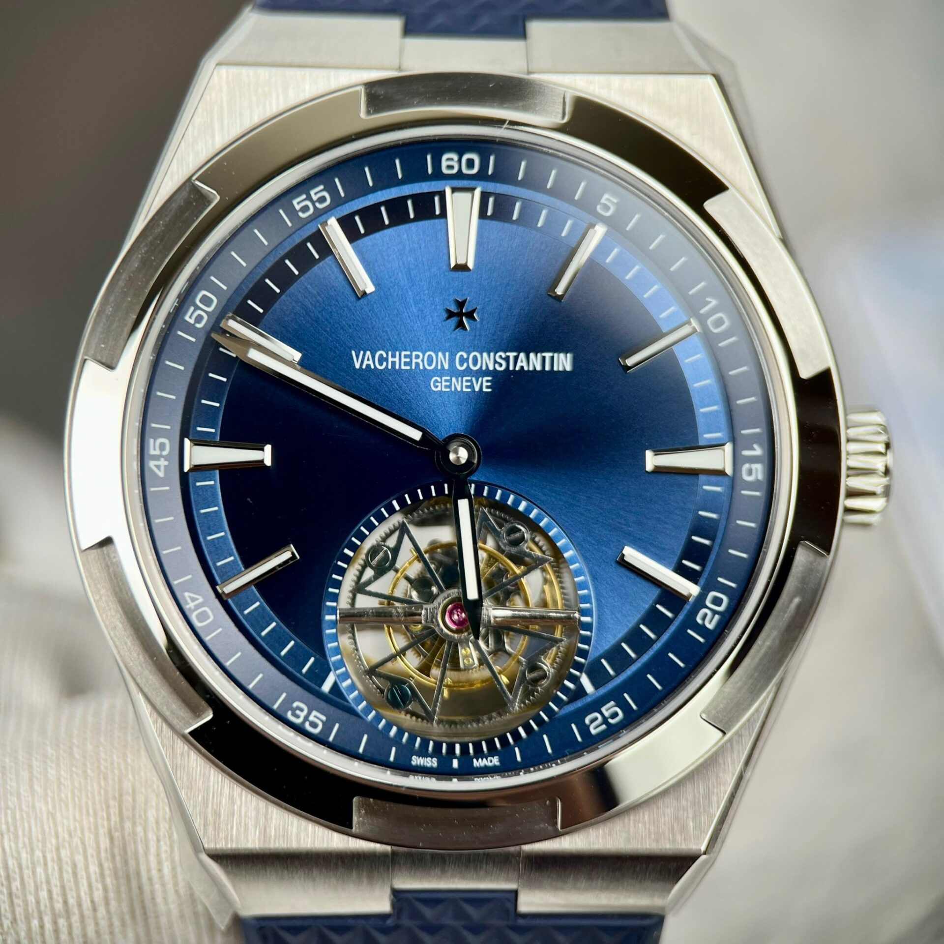 Vacheron Constantin 6000V Replica 1:1 Watch Blue 42.5mm - Soul Replicas