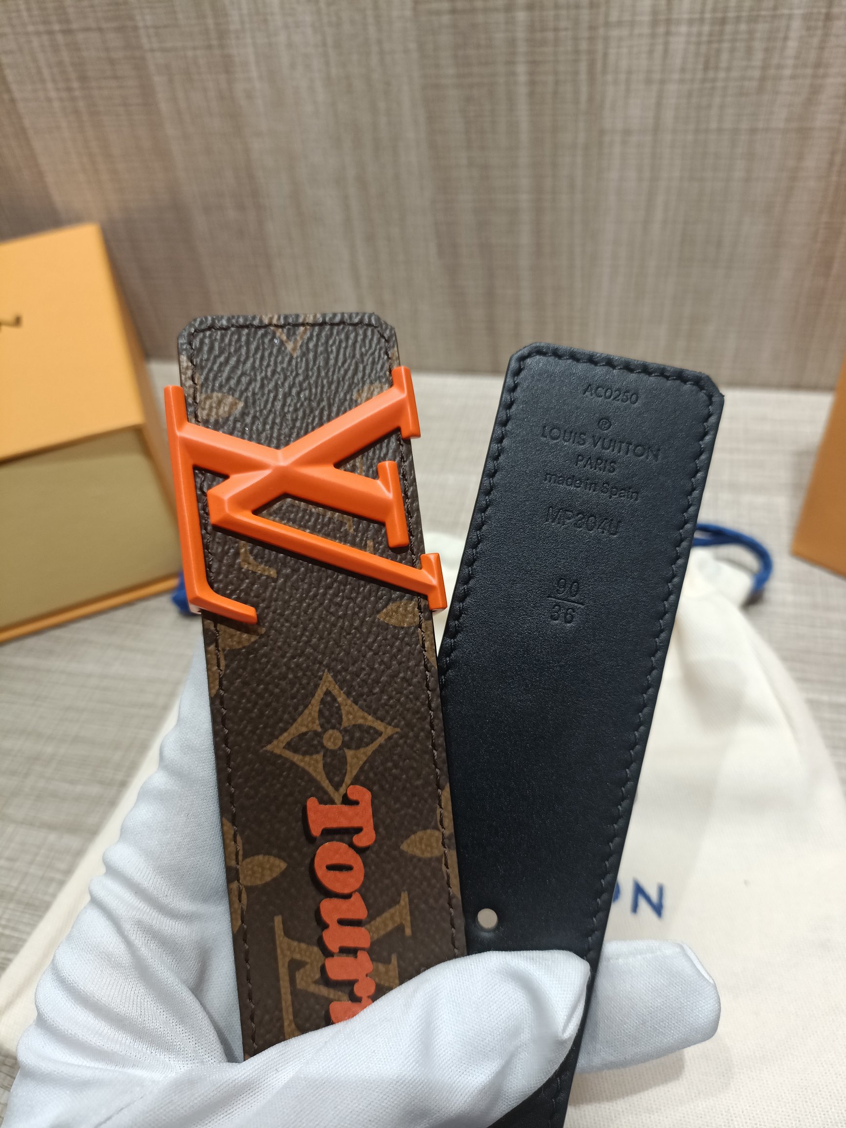 Louis Vuitton Iconic Reversible LV Belt Brown LV Women Belt - Soul Replicas