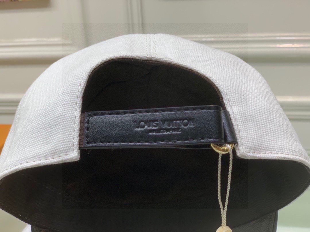 Louis Vuitton x Supreme LV Get Ready Cap White/Brown LV Cap - Soul Replicas