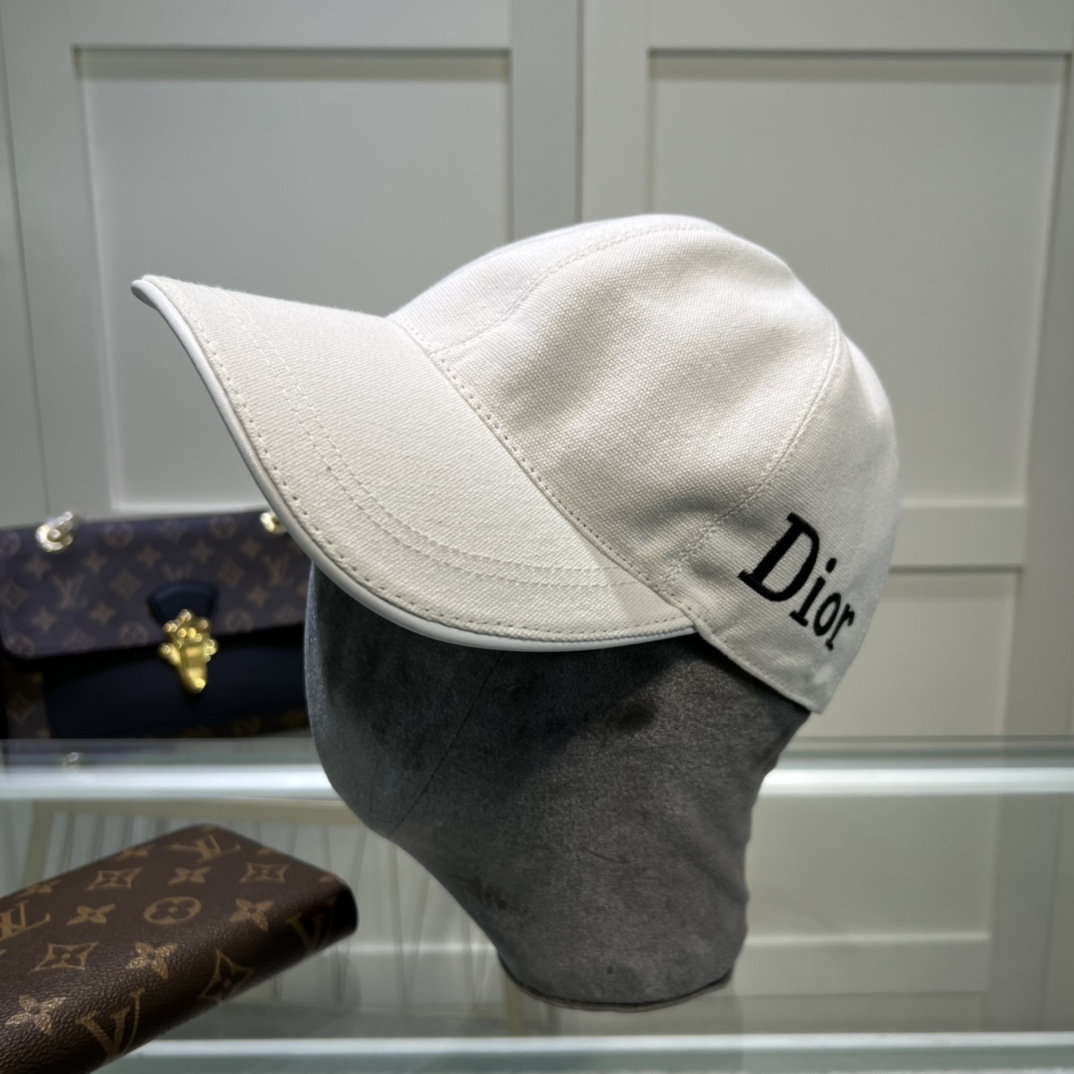 Christian Dior Baseball Cap White Cap - Soul Replicas