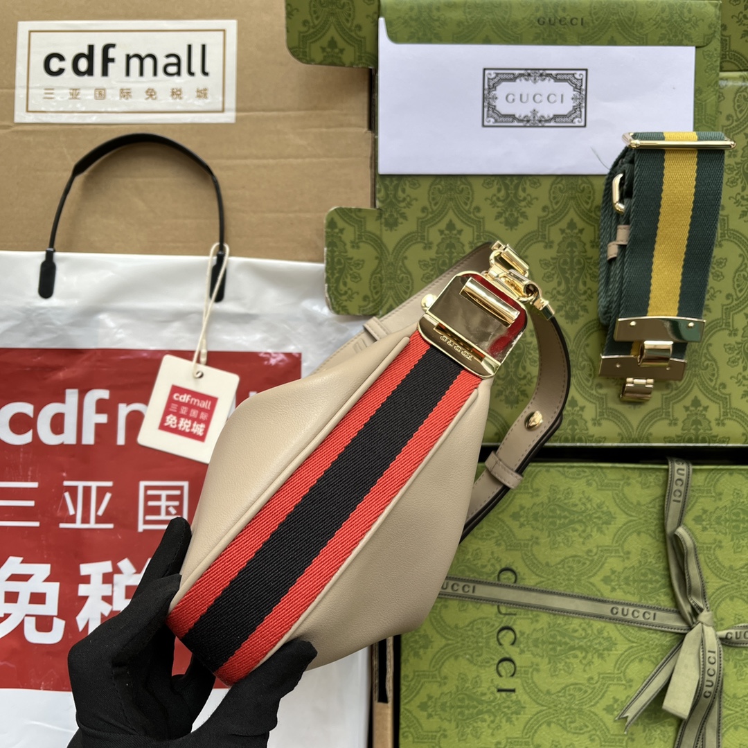 Gucci Atache Small Shoulder Bag Beige For Women. Women-s Bags 9in/23cm Gucci 699409 UXWBG 9360 - Soul Replicas