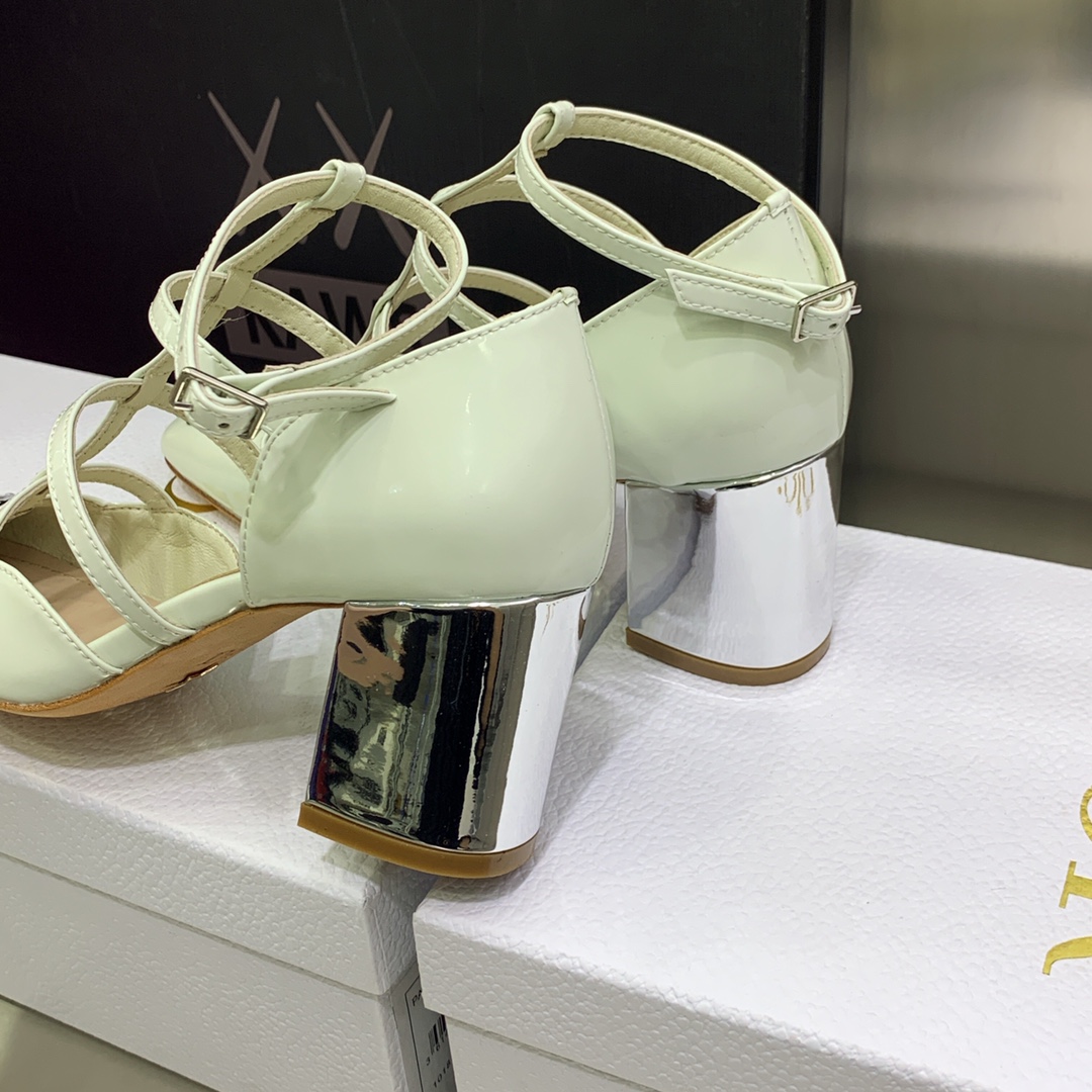 Christian Dior Women's La Parisienne Dior Ballerina Flat Green For Women CD - Soul Replicas