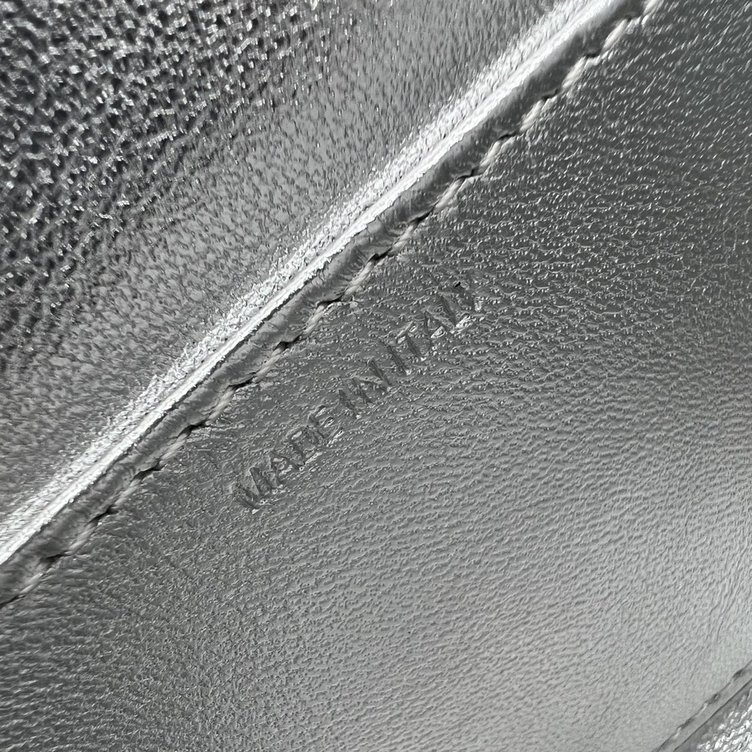 Celine Teen Triomphe Bag Silver For Women 7in/19cm - Soul Replicas