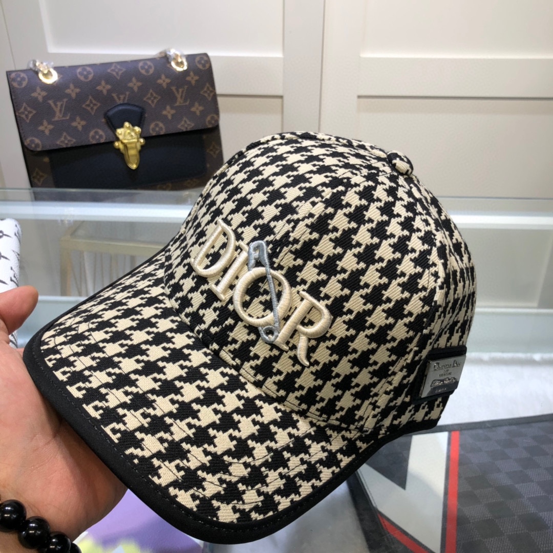 Christian Dior Jack Dior Baseball Cap In Beige - Soul Replicas