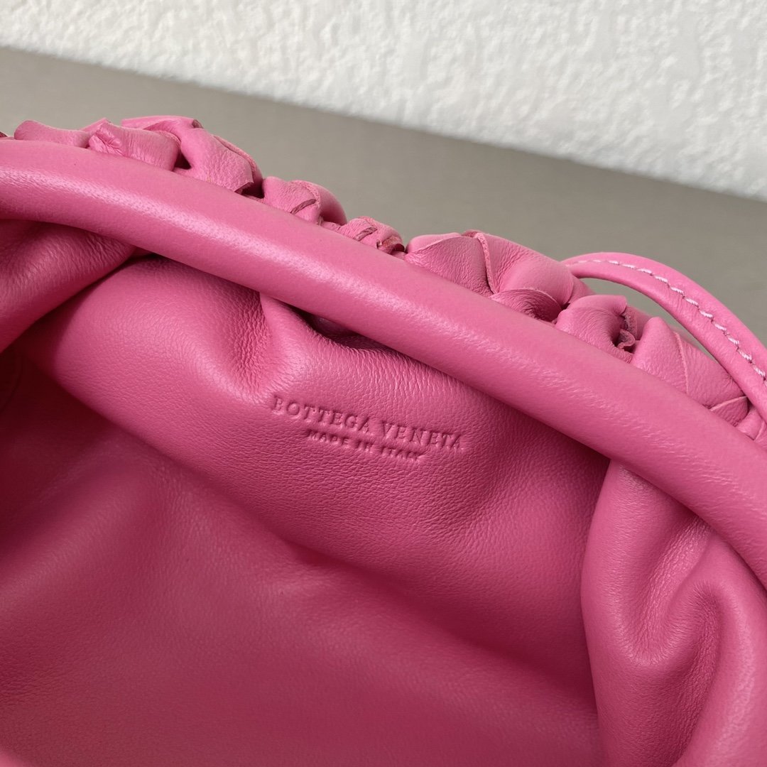 Bottega Veneta Mini Pouch Pink. For Women. Women-s Bags 8.6in/22cm - Soul Replicas