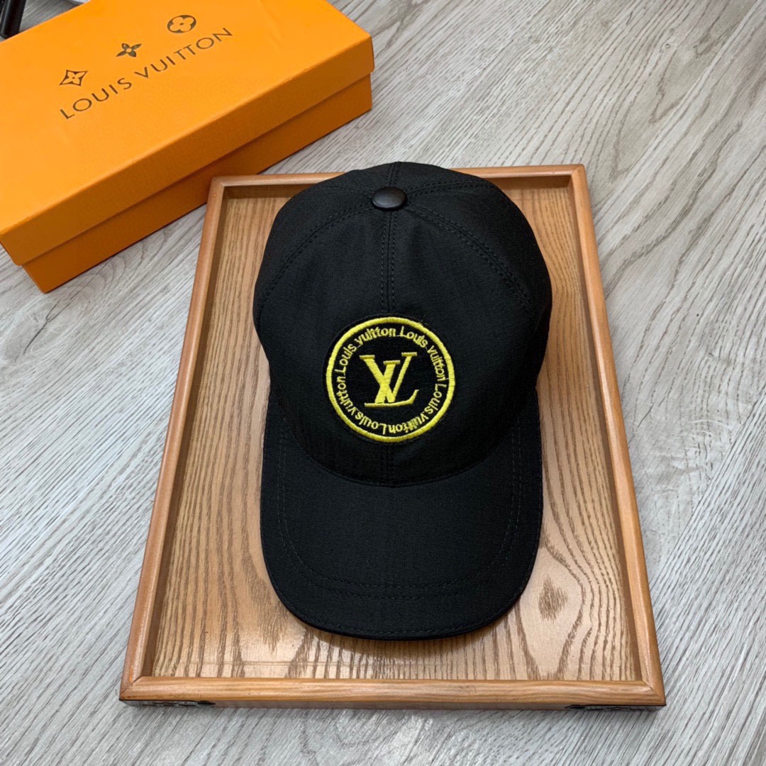 Louis Vuitton Be My Cap In Black - Soul Replicas