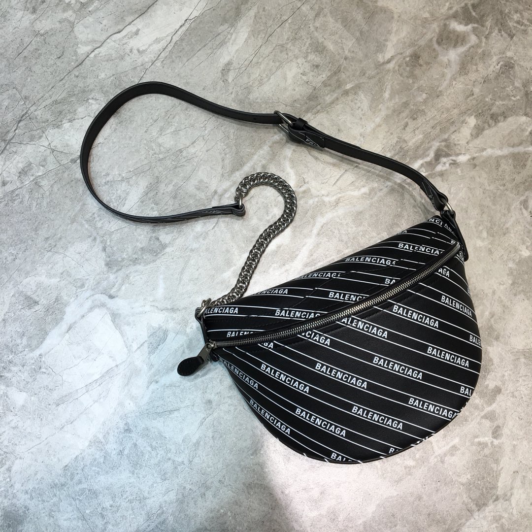 Balenciaga Souvenir XS Belt Bag In Black. For Women. Women-s Bags 9.5in/24cm - Soul Replicas