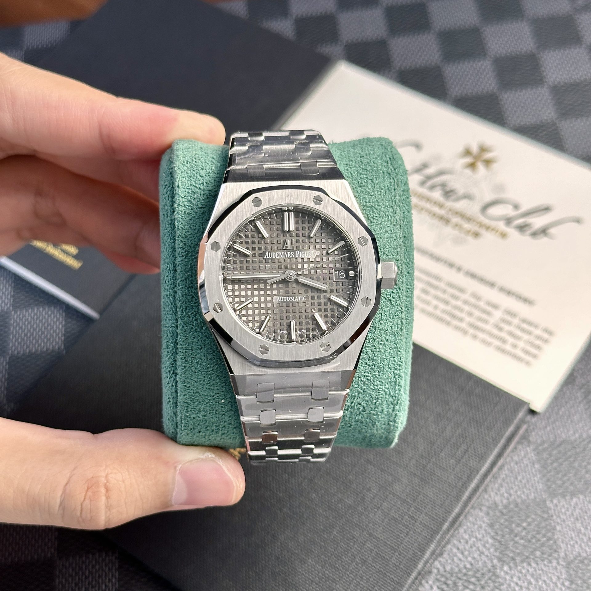 Audemars Piguet Replica Watch Royal Oak 15450ST Gray Dial APS Factory 37mm - Soul Replicas