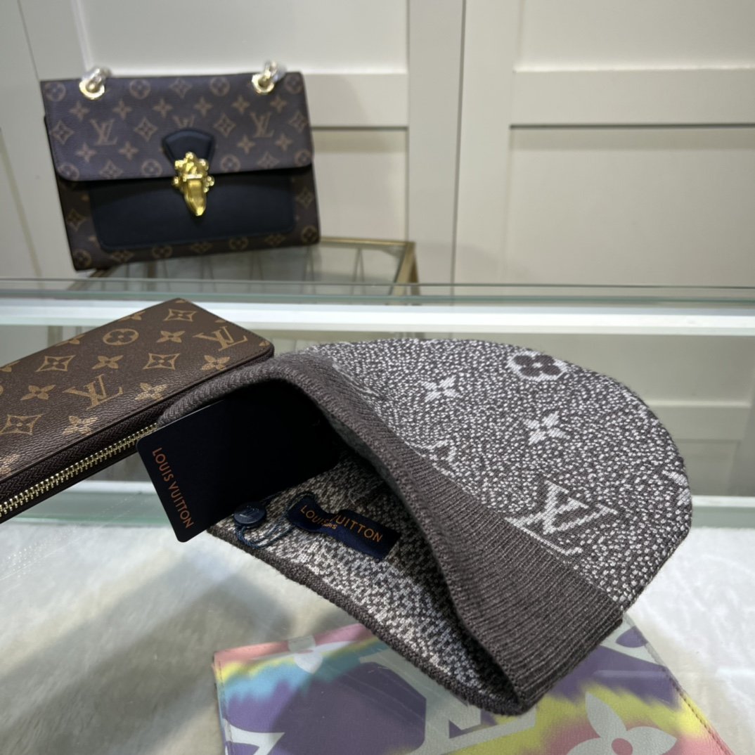 Louis Vuitton Beanie In Brown LV Headwear - Soul Replicas