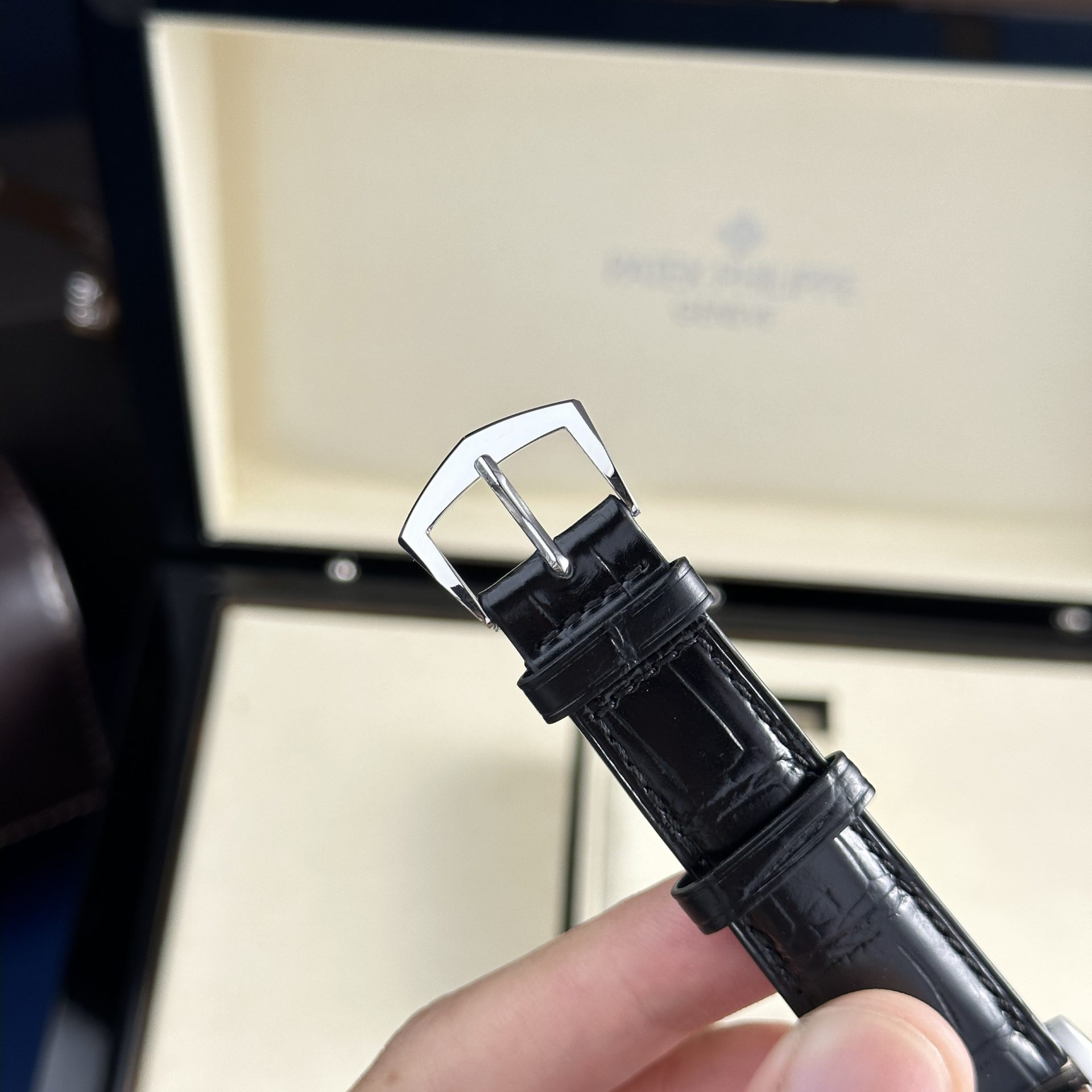 Patek Philippe Replica Watch Calatrava 5227G Mechanical Ivory Dial 3K Factory 39mm - Soul Replicas