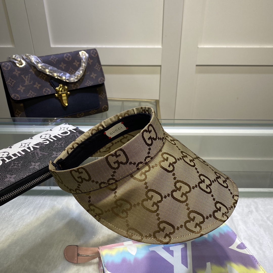 Gucci Canvas Baseball Cap Brown - Soul Replicas