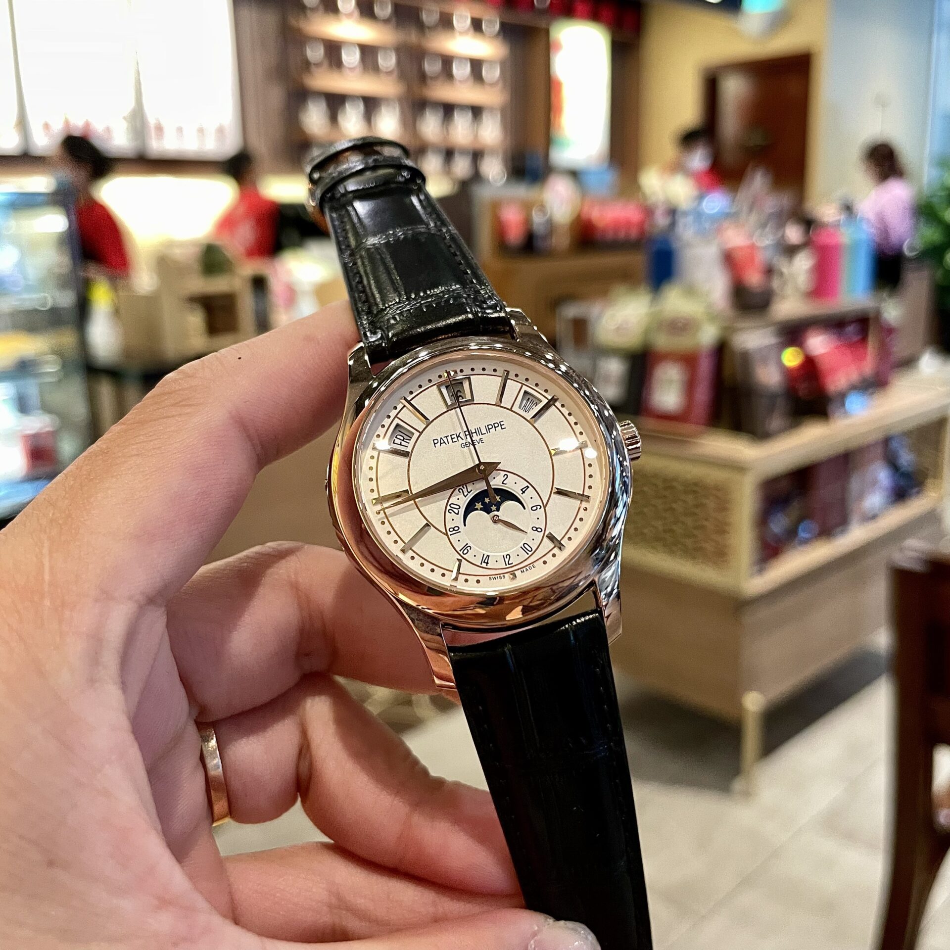 Patek Philippe Complications 5205R Replica 1:1 Watch Leather Strap 40mm - Soul Replicas