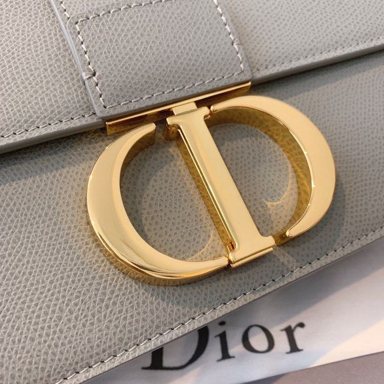 Christian Dior Medium 30 Montaigne Bag Blue-Gray Box For Women 24cm/9in CD - Soul Replicas