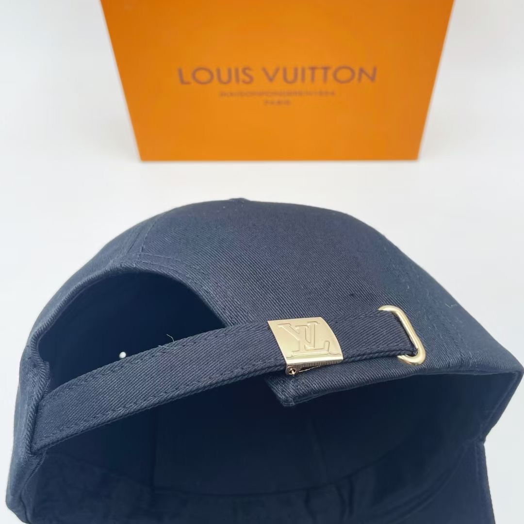 Louis Vuitton Match Cap Black LV Cap - Soul Replicas
