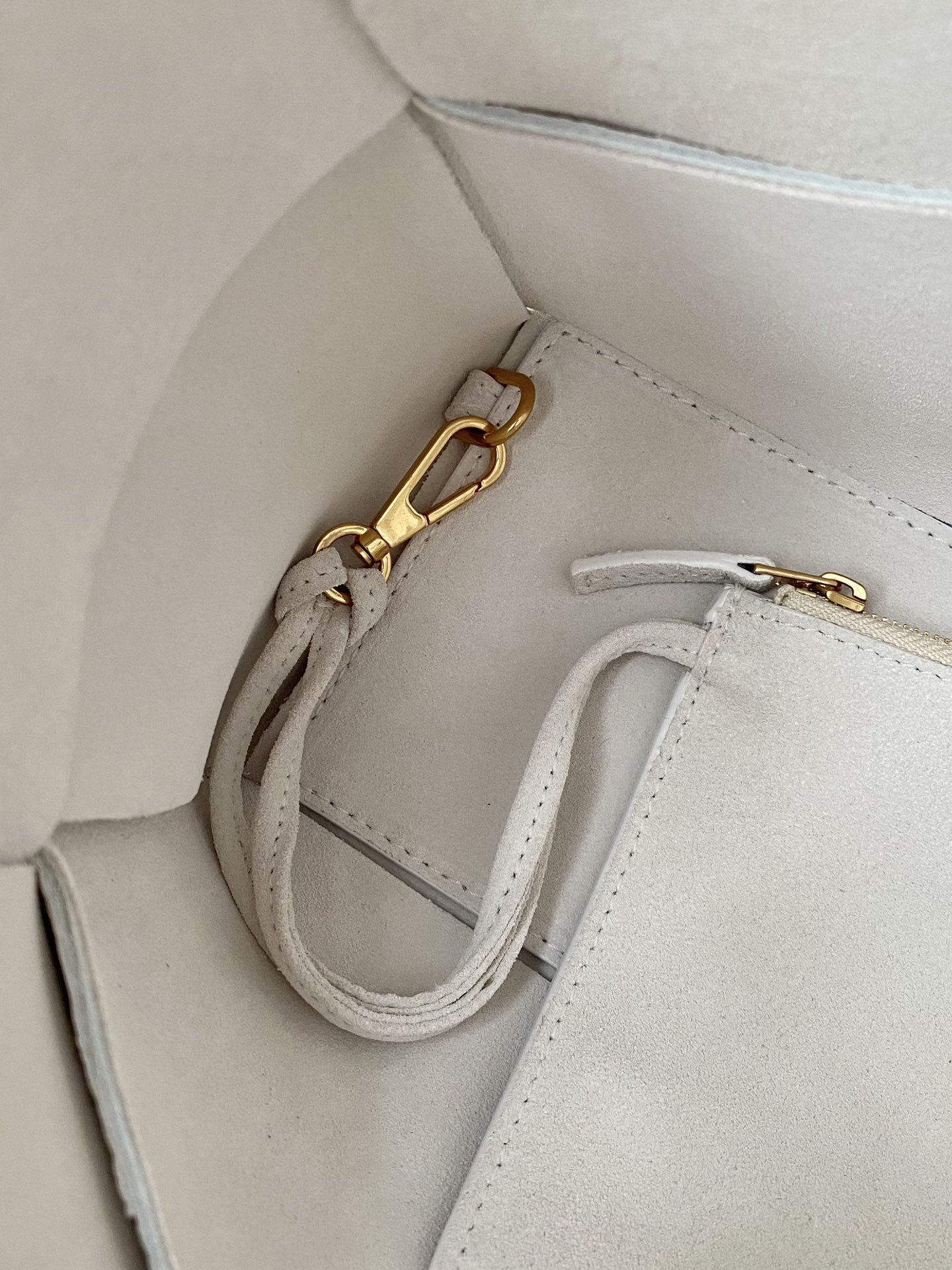 Bottega Veneta Arco Tote Bag For Women 11.8in/30cm In Chalk 652867VCP119009 - Soul Replicas