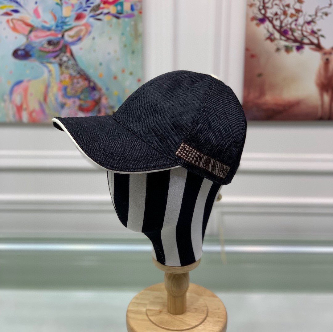 Louis Vuitton LV Get Ready Cap Black LV Cap - Soul Replicas