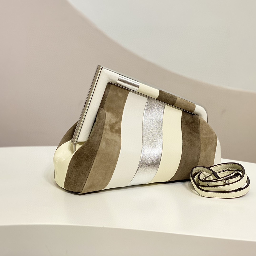 Fendi First Small Multicolour Bag For Woman 26cm/10in 8BP129AJSBF0KQ9 - Soul Replicas
