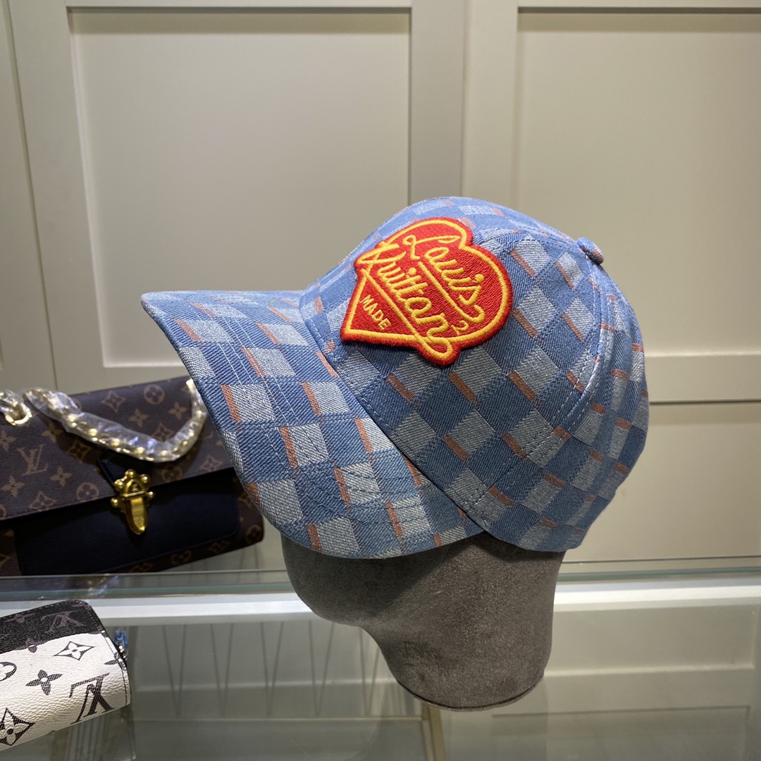 Louis Vuitton Be My Cap In Blue - Soul Replicas