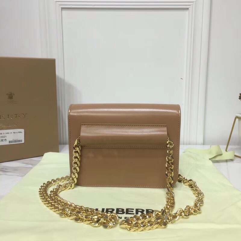 Burberry Tb Chain Belt Bag Brown For Women. Women-s Bags 6.6in/17cm - Soul Replicas