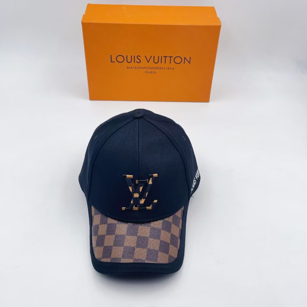 Louis Vuitton Match Cap Black LV Cap - Soul Replicas