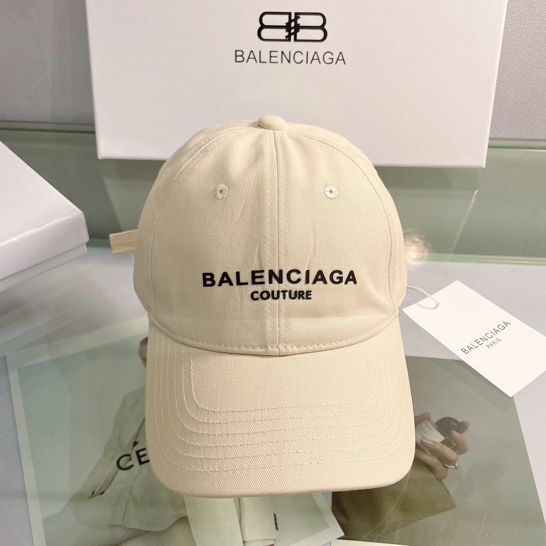 Balenciaga Political Campaign Cap In Beige - Soul Replicas