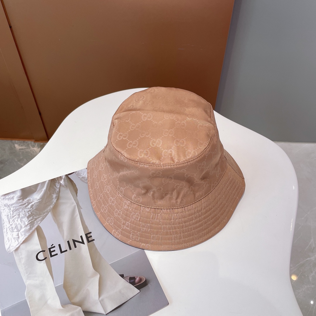 Gucci Bucket Hat Beige Gucci Hat - Soul Replicas