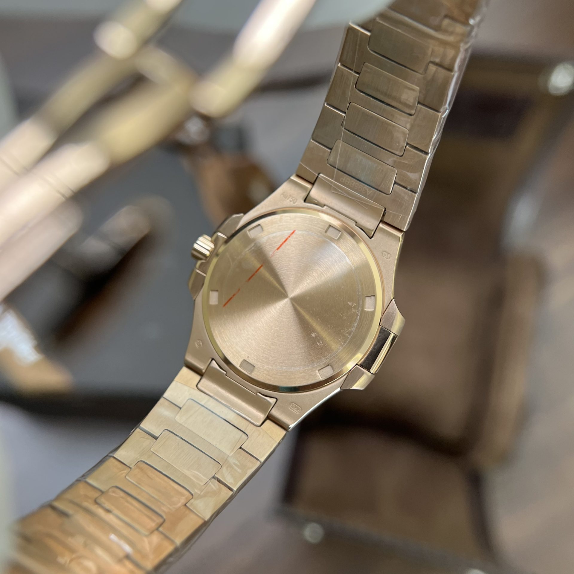 Patek Philippe Fake Watch Nautilus 7010 Dial Yellow 32mm - Soul Replicas