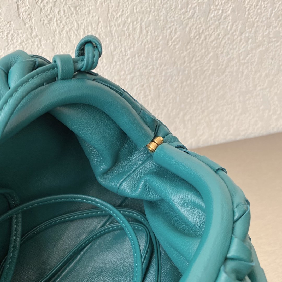 Bottega Veneta Mini Pouch Blue. For Women. Women-s Bags 8.6in/22cm - Soul Replicas