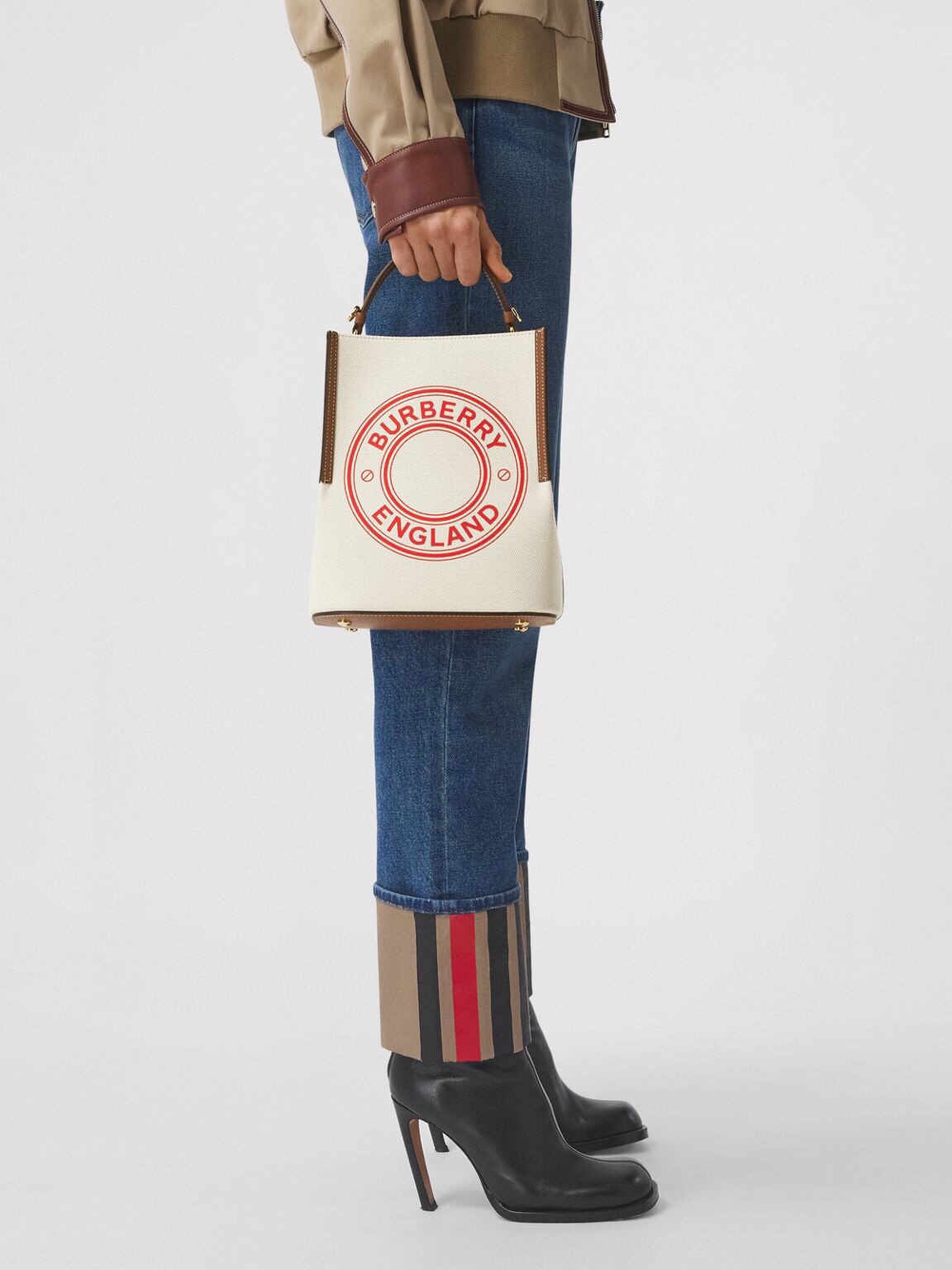 Burberry PeGucciy Small Canvas Bag Red For Women. Women-s Bags 9.8in/25cm - Soul Replicas